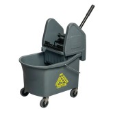 M2 Grizzly Down Press Wringer & Bucket Combo - Gray, 32 Quart