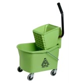 M2 Grizzly Side Press Wringer & Bucket Combo - Green, 32 Quart