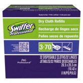 Swiffer 33407 Dry Refill Cloths - 8" x 10 5/8", 32 per box