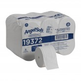 GP Pro 19372 Angel Soft Professional Series Compact Coreless High Capacity 2-Ply Premium Embossed Bathroom Tissue - 1125 Sheets, 18 Rolls Per Case