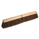 O'Dell 24" Palmyra Bristle Push Broom Head - Wood Block