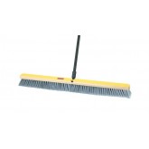 Rubbermaid 36" Flagged Polypropylene Bristle Fine Floor Push Broom