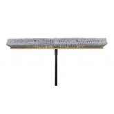 Rubbermaid 36" Flagged Polypropylene Bristle Fine Floor Push Broom