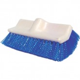 10" Floor & Deck Plastic Bi-level Block Brush - Blue Poly Fill