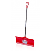 26" Plastic Snow Shovel - Wood Handle