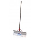 24" Aluminum Snow Shovel - Wood Handle