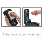 Gojo 8782-06 HAND MEDIC Push Style Skin Conditioner Dispenser ADX-7 - Black & Chrome