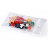 2" x 3" Reclosable Poly Bag w/ Hang Hole Clear- 2mil, 1000 per Case