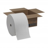 GP Pro 20060 Brawny Professional D400 Medium Weight  All Purpose Perforated Long Distance Roll Cleaning Towels / Wipers - White