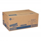 GP Pro 20065 Brawny Professional D400 Disposable Medium Weight All Purpose Shop Towels / Wipers - White