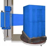 Blue Tinted Colored Stretch Film - 20" x 5,000', 80 gauge