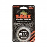 T-Rex 285338 Strong and Clear 39 mils Mounting Tape - 1 inch x 60 inch, 6 Rolls per Case