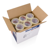 Shurtape HP800 2.5mil Hot Melt Adhesive Carton Sealing Tape - 3" x 55yd, Clear