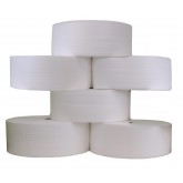 Perforated Foam Roll 1/16" Thick x 12" x 1250' - 6 per Bundle