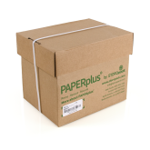 Storopack 531131 PAPERplus Papillon 2 ply Black Fanfold - 1050 feet