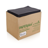 Storopack 531131 PAPERplus Papillon 2 ply Black Fanfold - 1050 feet