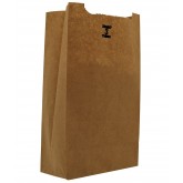 Brown #3 Paper Grocery Bag, 4.75" x 2.94" x 8.56" - 500 Count