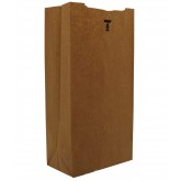 Brown #8 Paper Grocery Bag, 6.13" x 4" x 12.38" - 500 Count