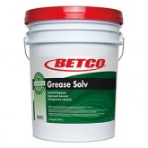 Betco 260105 Bioactive Solutions Grease Solv Industrial Degreaser - 5 Gallon