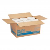 GP Pro 26610 Pacific Blue Ultra 9" Paper Towel Rolls - White, 6 rolls
