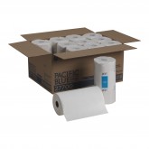 GP Pro 27700 Pacific Blue Select Jumbo Perforated Kitchen Roll Towel - White, 12/250 Count