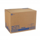 GP Pro 28000 Pacific Blue Select 2-Ply Premium Universal Roll Towels - White, 350' x 7.87"