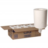 GP Pro 28125 SofPull Premium 1-Ply Junior Capacity Centerpull Towels - White
