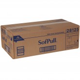 GP Pro 28125 SofPull Premium 1-Ply Junior Capacity Centerpull Towels - White