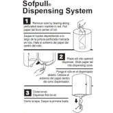 GP Pro 28143 SofPull Premium 1-Ply High Capacity Centerpull Towels - White