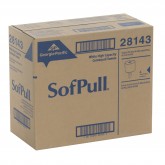 GP Pro 28143 SofPull Premium 1-Ply High Capacity Centerpull Towels - White