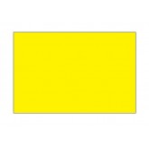 2" x 3" Fluorescent Yellow Blank Rectangle Inventory Labels