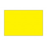 2" x 3" Fluorescent Yellow Blank Rectangle Inventory Labels