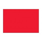 2" x 4" Fluorescent Red Blank Rectangle Inventory Labels
