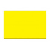 2" x 4" Fluorescent Yellow Blank Rectangle Inventory Labels