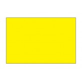 2" x 4" Fluorescent Yellow Blank Rectangle Inventory Labels