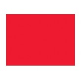 3" x 4" Fluorescent Red Blank Rectangle Inventory Labels
