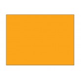 3" x 4" Fluorescent Orange Blank Rectangle Inventory Labels