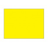 3" x 4" Fluorescent Yellow Blank Rectangle Inventory Labels