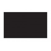 3" x 5" Black Blank Rectangle Inventory Labels