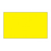 3" x 5" Fluorescent Yellow Blank Rectangle Inventory Labels
