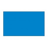 3" x 5" Light Blue Blank Rectangle Inventory Labels