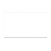3" x 5" White Blank Rectangle Inventory Labels