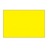 3" x 6" Fluorescent Yellow Blank Rectangle Inventory Labels