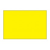 3" x 6" Fluorescent Yellow Blank Rectangle Inventory Labels