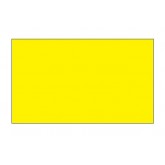 3" x 9" Fluorescent Yellow Blank Rectangle Inventory Labels