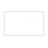 3" x 9" White Blank Rectangle Inventory Labels