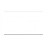 3" x 9" White Blank Rectangle Inventory Labels