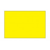 3" x 10" Fluorescent Yellow Blank Rectangle Inventory Labels