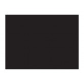 4" x 4" Black Blank Rectangle Inventory Labels