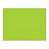 4" x 4" Fluorescent Green Blank Rectangle Inventory Labels